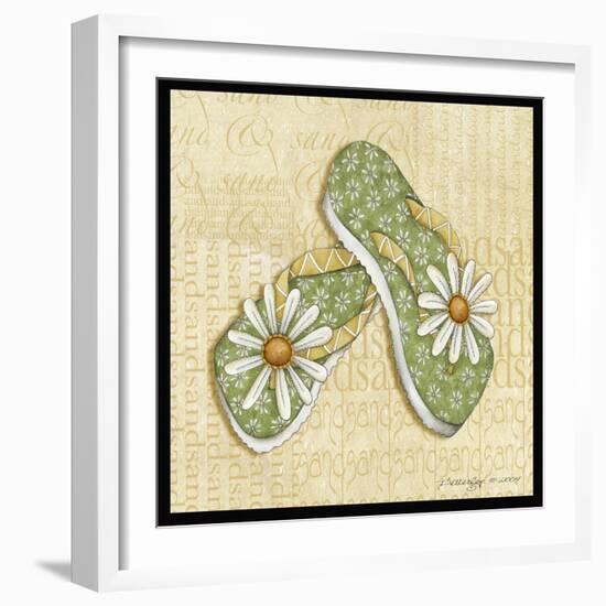 Daisy Sandals-Robin Betterley-Framed Giclee Print