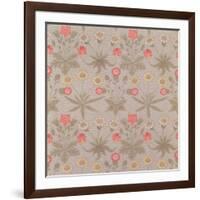 Daisy', the First Wallpaper Designed by William Morris (1834-96) in 1862-William Morris-Framed Giclee Print