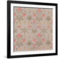 Daisy', the First Wallpaper Designed by William Morris (1834-96) in 1862-William Morris-Framed Giclee Print