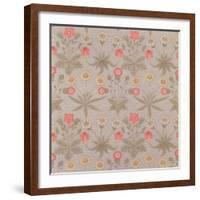 Daisy', the First Wallpaper Designed by William Morris (1834-96) in 1862-William Morris-Framed Giclee Print