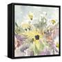 Daisy Vase I-null-Framed Stretched Canvas