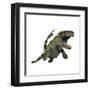 Dakosaurus, White Background-null-Framed Art Print