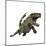 Dakosaurus, White Background-null-Mounted Art Print