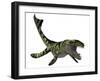 Dakosaurus, White Background-Stocktrek Images-Framed Art Print