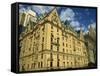 Dakota Building, New York, United States of America, North America-Ethel Davies-Framed Stretched Canvas