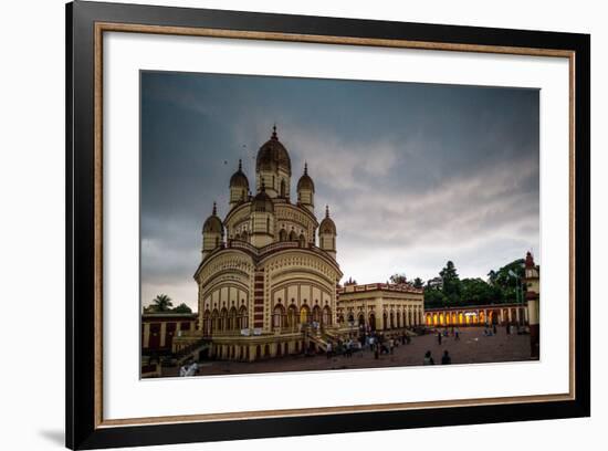 Dakshineswar Kali Temple, Kolkata, India-Lindsay Daniels-Framed Photographic Print