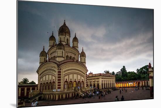 Dakshineswar Kali Temple, Kolkata, India-Lindsay Daniels-Mounted Photographic Print