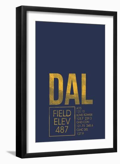 DAL ATC-08 Left-Framed Giclee Print