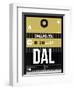 DAL Dallas Luggage Tag 2-NaxArt-Framed Premium Giclee Print