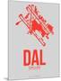 Dal Dallas Poster 1-NaxArt-Mounted Art Print