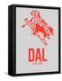 Dal Dallas Poster 1-NaxArt-Framed Stretched Canvas