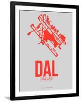 Dal Dallas Poster 1-NaxArt-Framed Art Print