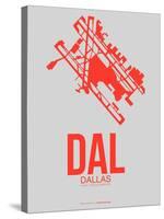 Dal Dallas Poster 1-NaxArt-Stretched Canvas