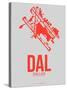 Dal Dallas Poster 1-NaxArt-Stretched Canvas