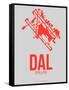 Dal Dallas Poster 1-NaxArt-Framed Stretched Canvas