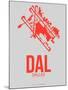 Dal Dallas Poster 1-NaxArt-Mounted Art Print