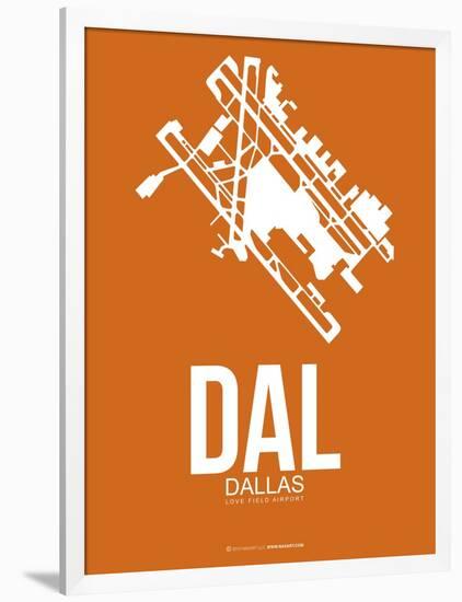 Dal Dallas Poster 2-NaxArt-Framed Art Print