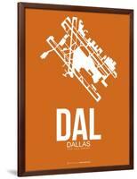 Dal Dallas Poster 2-NaxArt-Framed Art Print