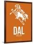 Dal Dallas Poster 2-NaxArt-Framed Art Print