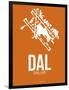 Dal Dallas Poster 2-NaxArt-Framed Art Print