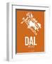 Dal Dallas Poster 2-NaxArt-Framed Art Print