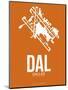 Dal Dallas Poster 2-NaxArt-Mounted Art Print