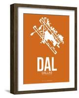 Dal Dallas Poster 2-NaxArt-Framed Art Print