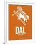 Dal Dallas Poster 2-NaxArt-Framed Art Print