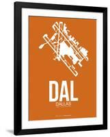 Dal Dallas Poster 2-NaxArt-Framed Art Print