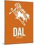 Dal Dallas Poster 2-NaxArt-Mounted Art Print