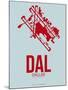 Dal Dallas Poster 3-NaxArt-Mounted Art Print