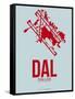 Dal Dallas Poster 3-NaxArt-Framed Stretched Canvas