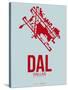 Dal Dallas Poster 3-NaxArt-Stretched Canvas