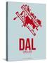 Dal Dallas Poster 3-NaxArt-Stretched Canvas