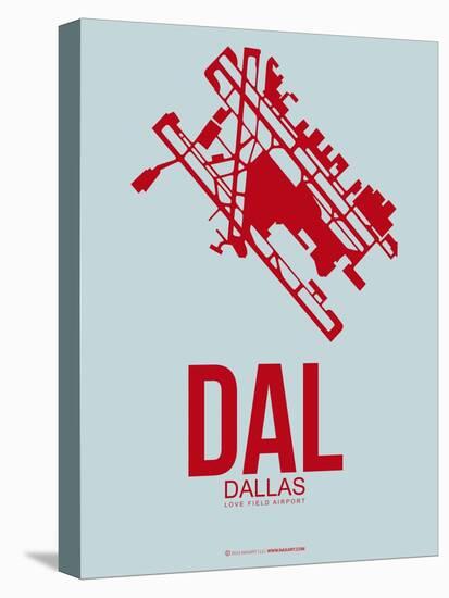 Dal Dallas Poster 3-NaxArt-Stretched Canvas