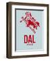 Dal Dallas Poster 3-NaxArt-Framed Art Print