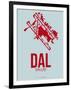 Dal Dallas Poster 3-NaxArt-Framed Art Print