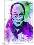 Dalai Lama Watercolor-Anna Malkin-Mounted Art Print