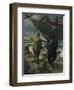 Daland Looked at the Stranger Keenly-Hermann Hendrich-Framed Giclee Print