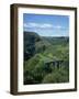 Dale and Viaduct from Monsal Head, Monsal Dale, Derbyshire, England, United Kingdom, Europe-Hunter David-Framed Photographic Print