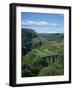 Dale and Viaduct from Monsal Head, Monsal Dale, Derbyshire, England, United Kingdom, Europe-Hunter David-Framed Photographic Print