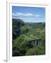 Dale and Viaduct from Monsal Head, Monsal Dale, Derbyshire, England, United Kingdom, Europe-Hunter David-Framed Photographic Print