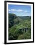 Dale and Viaduct from Monsal Head, Monsal Dale, Derbyshire, England, United Kingdom, Europe-Hunter David-Framed Photographic Print