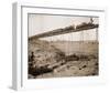 Dale Creek Bridge, Wyoming, Union Pacific Railway, 1885-William Henry Jackson-Framed Art Print