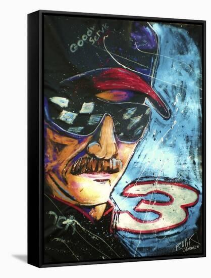 Dale Earndhart-Rock Demarco-Framed Stretched Canvas