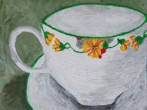 Teacup with Flowers-Dale Hefer-Photographic Print