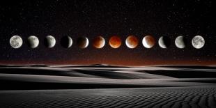 Blood Moon Eclipse-Dale O’Dell-Mounted Photographic Print