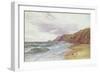 Dale, Pembrokeshire, July 1866 (W/C on Paper)-George Vicat Cole-Framed Giclee Print