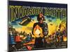 Daleks' Invasion Earth: 2150 A.D., British poster art, 1966-null-Mounted Art Print