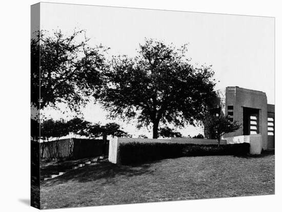 Daley Plaza, Scene of John Kennedy's Assassination-null-Stretched Canvas